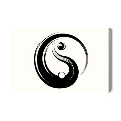 Ljuddämpande tavla - Yin yang symbol