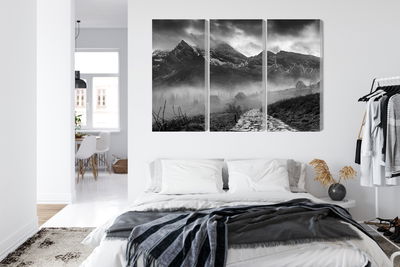 Ljuddämpande tavla - Hala gasienicowa in black