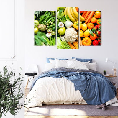 Ljuddämpande tavla - Fruits and vegetables