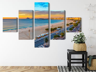 Ljuddämpande tavla - Sunrise view of copacabana