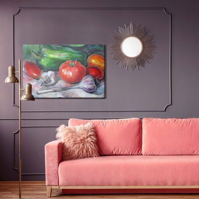 Ljuddämpande tavla - Painted still life