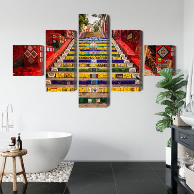 Ljuddämpande tavla - Selaron stairs