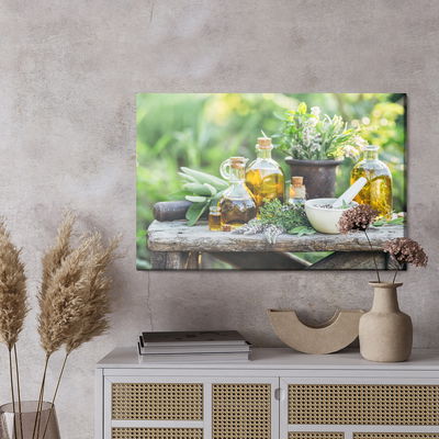 Ljuddämpande tavla - Natural oils with herbs