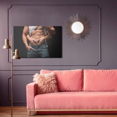 Ljuddämpande tavla - Couple in an intimate scene