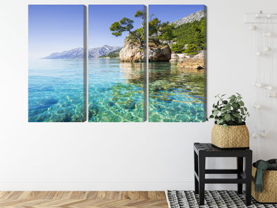 Ljuddämpande tavla - Makarska riviera in Croatia