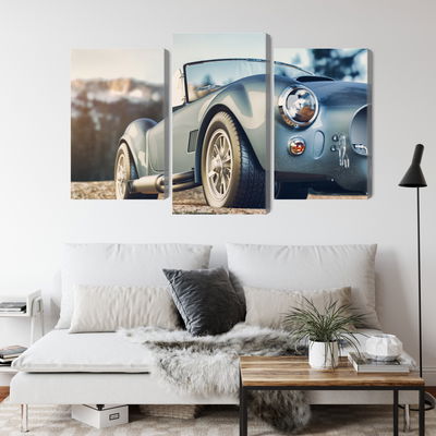 Ljuddämpande tavla - Classic retro car