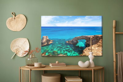 Ljuddämpande tavla - Sea rock bridge