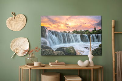 Ljuddämpande tavla - Parigi waterfall in indonesia