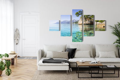 Ljuddämpande tavla - Makarska riviera in Croatia