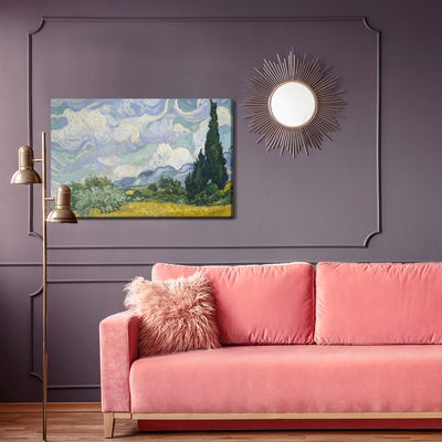 Ljuddämpande tavla - Vincent van gogh "wheat field