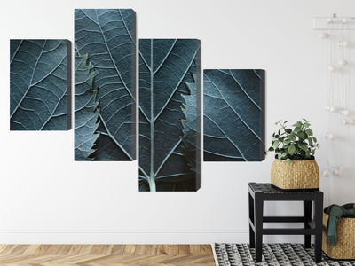 Ljuddämpande tavla - Leaves with a macro