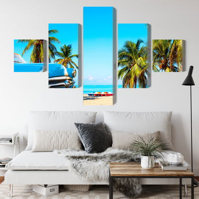 Ljuddämpande tavla - Varadero beach in cuba