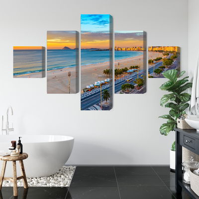 Ljuddämpande tavla - Sunrise view of copacabana