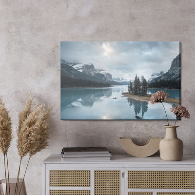 Ljuddämpande tavla - Lake maligne, Canada