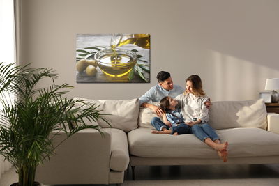 Ljuddämpande tavla - Olive oil