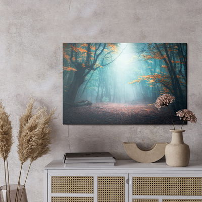 Ljuddämpande tavla - Mystical 3d forest