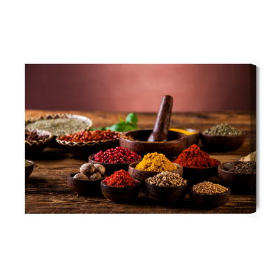 Ljuddämpande tavla - Spices from india