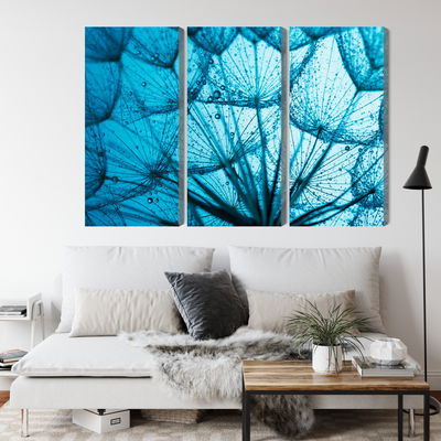 Ljuddämpande tavla - A close-up of a 3d dandelion