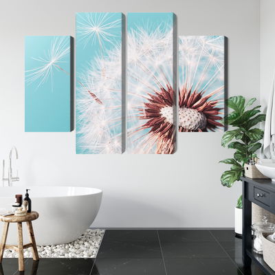 Ljuddämpande tavla - Dandelion flower on a macro