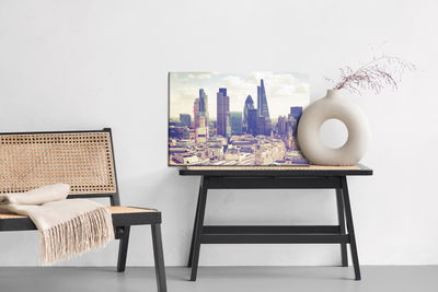 Ljuddämpande tavla - View of a modern London