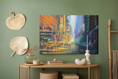 Ljuddämpande tavla - The center of New York