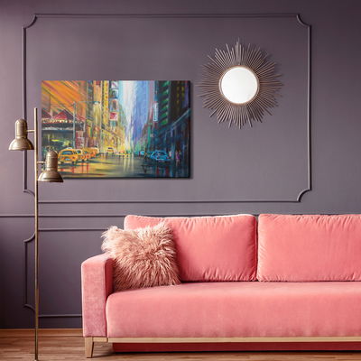Ljuddämpande tavla - The center of New York