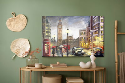 Ljuddämpande tavla - A cloudy day in London