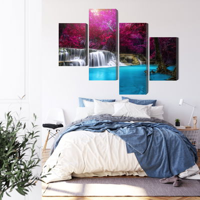 Ljuddämpande tavla - Kanchanaburi waterfall