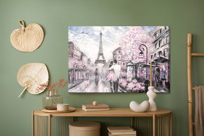 Ljuddämpande tavla - Strollers on the streets