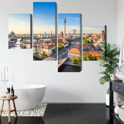 Ljuddämpande tavla - The river spree