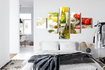 Ljuddämpande tavla - Jug with fresh oil