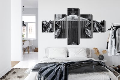 Ljuddämpande tavla - Rolls royce up close