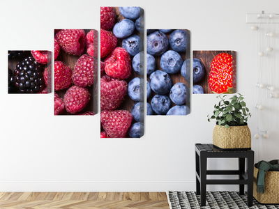 Ljuddämpande tavla - Fresh sweet fruit