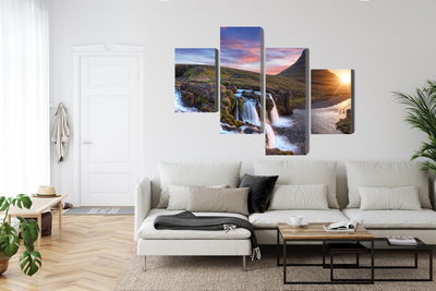 Ljuddämpande tavla - Kirkjufell mountain