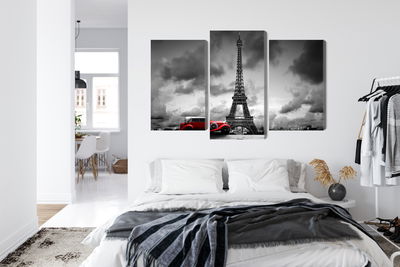 Ljuddämpande tavla - Black and white view