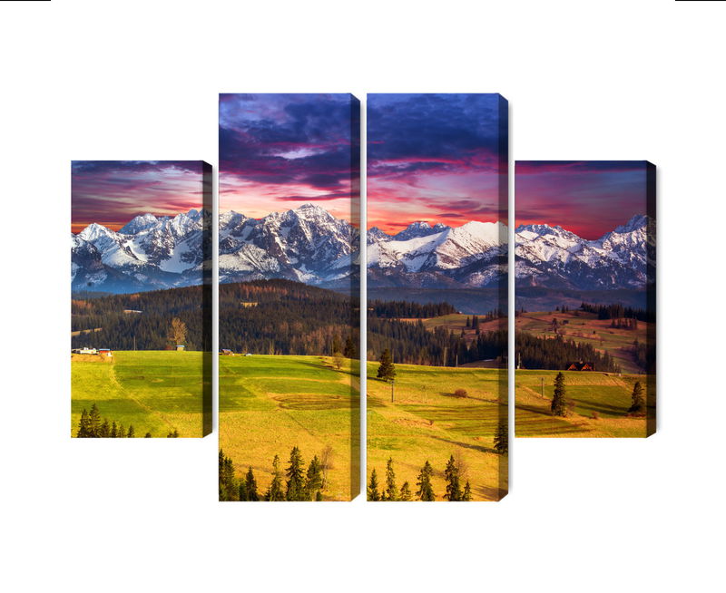 Ljuddämpande tavla - Landscape with the polish