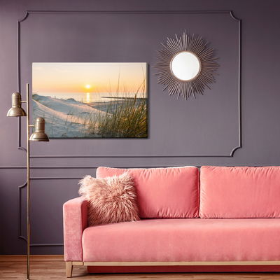 Ljuddämpande tavla - Sunset on the baltic sea