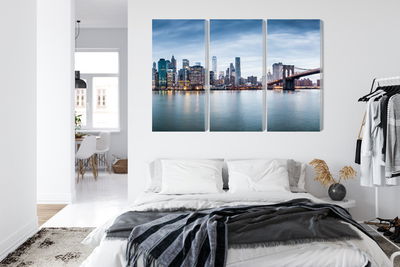 Ljuddämpande tavla - Panoramic view of the city