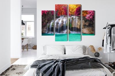 Ljuddämpande tavla - A waterfall in the deep