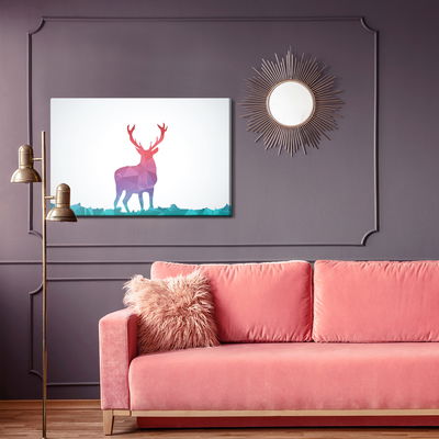 Ljuddämpande tavla - Colorful abstraction