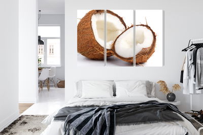 Ljuddämpande tavla - Coconut halves