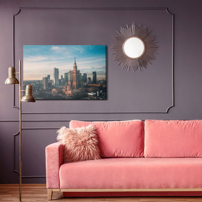 Ljuddämpande tavla - Tall buildings in Warsaw