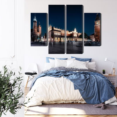 Ljuddämpande tavla - Kraków's cloth hall and st.