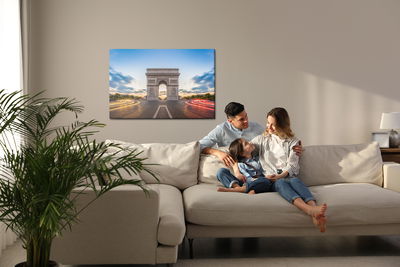 Ljuddämpande tavla - Triumphal arch