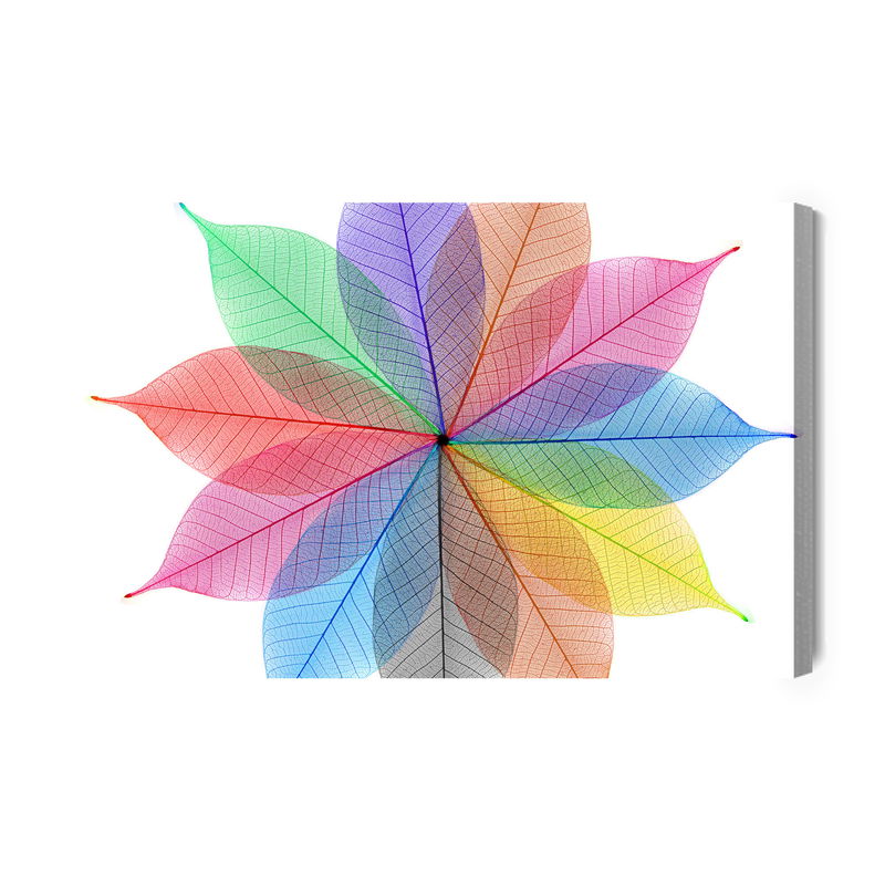 Ljuddämpande tavla - Colorful leaves