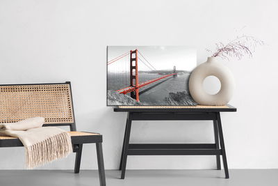 Ljuddämpande tavla - Bridge Golden Gate