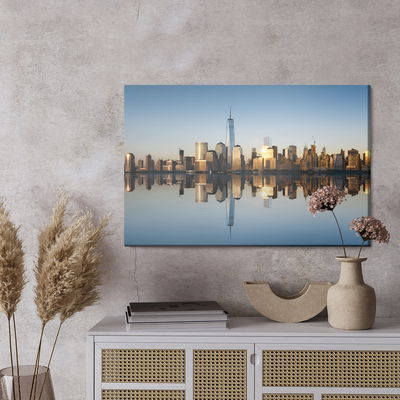 Ljuddämpande tavla - New York city panorama