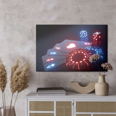 Ljuddämpande tavla - Neon game set