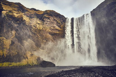 Ljuddämpande tavla - Skogafoss waterfall