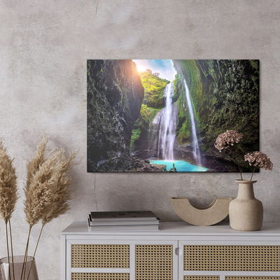 Ljuddämpande tavla - Madakaripura waterfall
